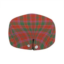 ScotsTee Shop Scottish Cameron of Lochiel #2 (Munro #2) Ancient Clan Crest Tartan Jeff Cap Tartan Flat Cap
