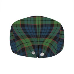 ScotsTee Shop Scottish Fletcher Family Modern Clan Crest Tartan Jeff Cap Tartan Flat Cap