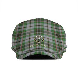 ScotsTee Shop Scottish Craig (Craigie) Ancient Clan Crest Tartan Jeff Cap Tartan Flat Cap