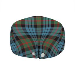ScotsTee Shop Scottish Fletcher of Dunans Clan Crest Tartan Jeff Cap Tartan Flat Cap
