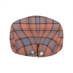 ScotsTee Shop Scottish Haney Dress Weathered Clan Crest Tartan Jeff Cap Tartan Flat Cap