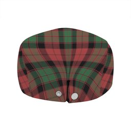 ScotsTee Shop Scottish Fraser of Altyre Ancient Clan Crest Tartan Jeff Cap Tartan Flat Cap