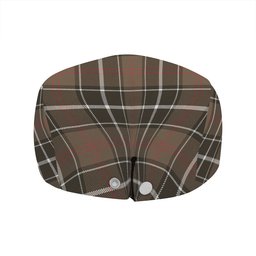ScotsTee Shop Scottish Cleghorn Weathered Clan Crest Tartan Jeff Cap Tartan Flat Cap