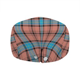 ScotsTee Shop Scottish Haney Dress Modern Clan Crest Tartan Jeff Cap Tartan Flat Cap
