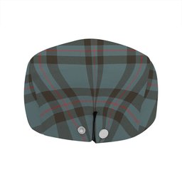 ScotsTee Shop Scottish Elliot (Ellot) Weathered Clan Crest Tartan Jeff Cap Tartan Flat Cap