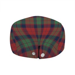 ScotsTee Shop Scottish Fraser of Altyre Modern Clan Crest Tartan Jeff Cap Tartan Flat Cap