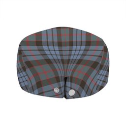 ScotsTee Shop Scottish Fletcher of Dunans Weathered Clan Crest Tartan Jeff Cap Tartan Flat Cap