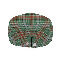 ScotsTee Shop Scottish Gayre Ancient Clan Crest Tartan Jeff Cap Tartan Flat Cap