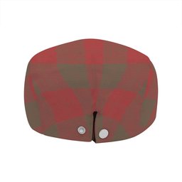 ScotsTee Shop Scottish Erskine Weathered Clan Crest Tartan Jeff Cap Tartan Flat Cap