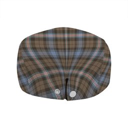 ScotsTee Shop Scottish Gammell Weathered Clan Crest Tartan Jeff Cap Tartan Flat Cap