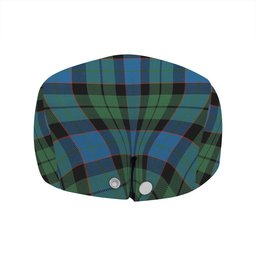 ScotsTee Shop Scottish Ferguson of Balquhidder Ancient Clan Crest Tartan Jeff Cap Tartan Flat Cap