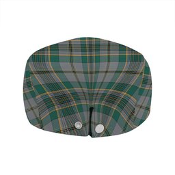 ScotsTee Shop Scottish Craig (Craigie) Modern Clan Crest Tartan Jeff Cap Tartan Flat Cap