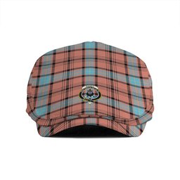 ScotsTee Shop Scottish Haney Dress Ancient Clan Crest Tartan Jeff Cap Tartan Flat Cap