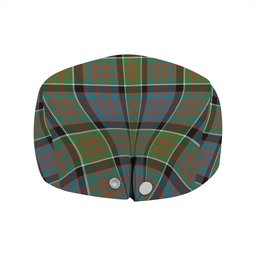 ScotsTee Shop Scottish MacDonald of Clanranald Ancient Clan Crest Tartan Jeff Cap Tartan Flat Cap