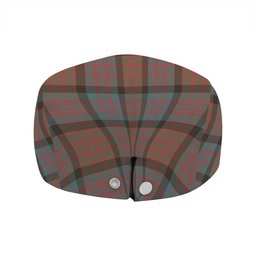 ScotsTee Shop Scottish MacDonald (Donald) Weathered Clan Crest Tartan Jeff Cap Tartan Flat Cap