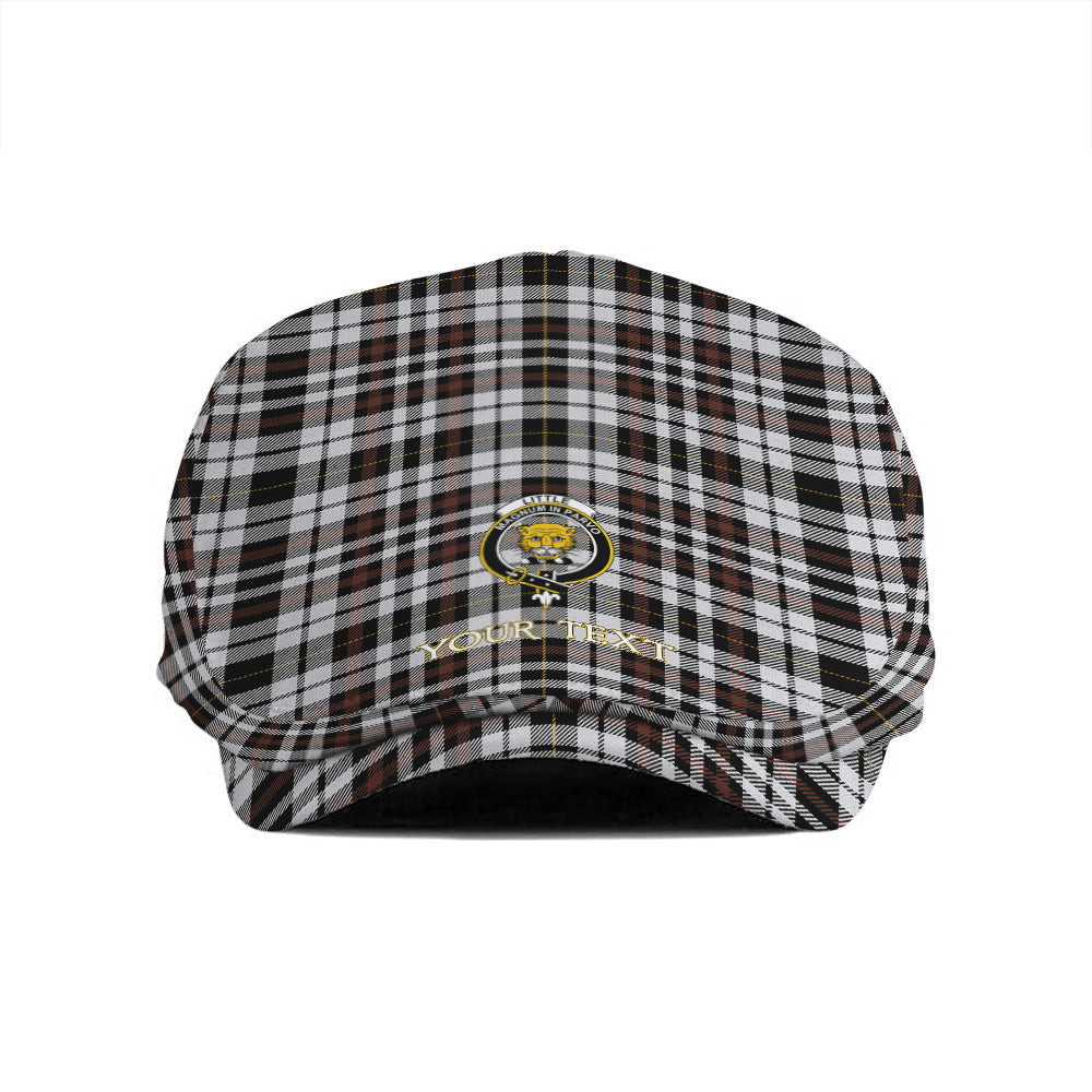 ScotsTee Shop Scottish Little Arisaid Modern Clan Crest Tartan Jeff Cap Tartan Flat Cap