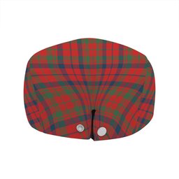 ScotsTee Shop Scottish Lumsden of Kintore Modern Clan Crest Tartan Jeff Cap Tartan Flat Cap