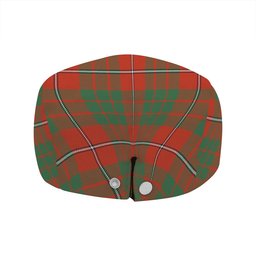 ScotsTee Shop Scottish MacGregor of Balquhidder (Gregor of Balquhidder) Ancient Clan Crest Tartan Jeff Cap Tartan Flat Cap