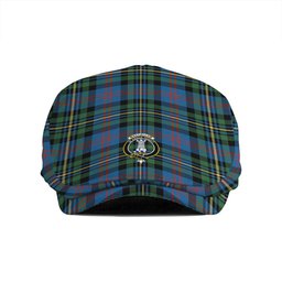 ScotsTee Shop Scottish MacCallum of Berwick Ancient Clan Crest Tartan Jeff Cap Tartan Flat Cap