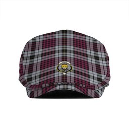 ScotsTee Shop Scottish Little Dress Modern Clan Crest Tartan Jeff Cap Tartan Flat Cap