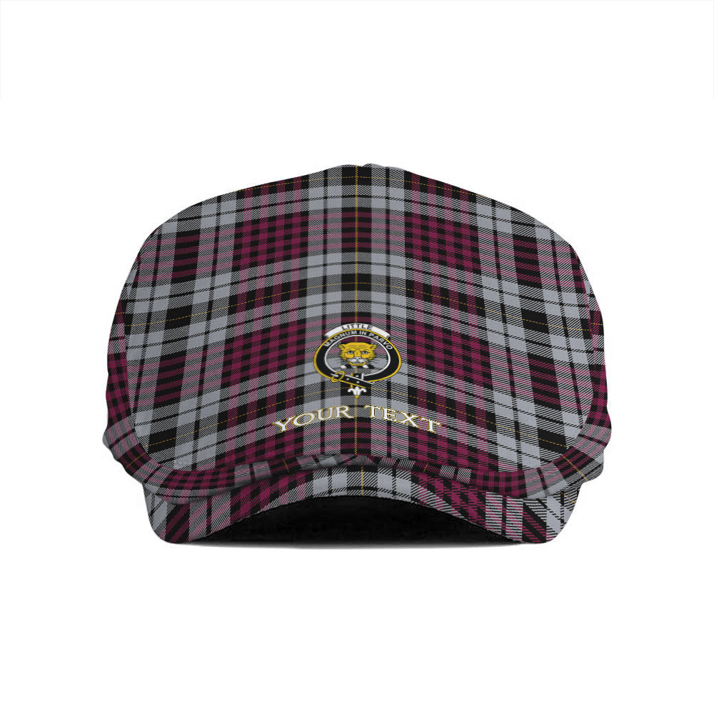 ScotsTee Shop Scottish Little Dress Modern Clan Crest Tartan Jeff Cap Tartan Flat Cap