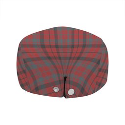 ScotsTee Shop Scottish Lumsden of Kintore Weathered Clan Crest Tartan Jeff Cap Tartan Flat Cap