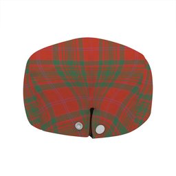 ScotsTee Shop Scottish MacAlister of Glenbarr Ancient Clan Crest Tartan Jeff Cap Tartan Flat Cap