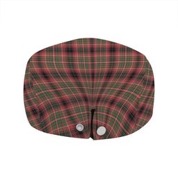 ScotsTee Shop Scottish Innes of Cowie Ancient Clan Crest Tartan Jeff Cap Tartan Flat Cap