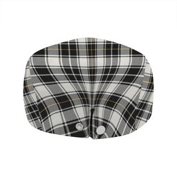 ScotsTee Shop Scottish MacFie of Colonsay Dress (MacPhee of Colonsay Dress) Ancient Clan Crest Tartan Jeff Cap Tartan Flat Cap