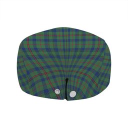ScotsTee Shop Scottish Moncrieffe of Atholl Modern Clan Crest Tartan Jeff Cap Tartan Flat Cap