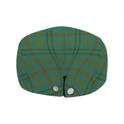 ScotsTee Shop Scottish Moncrieffe of Atholl Ancient Clan Crest Tartan Jeff Cap Tartan Flat Cap