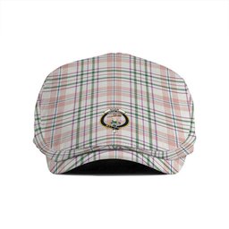 ScotsTee Shop Scottish Shaw Women's Dress Ancient Clan Crest Tartan Jeff Cap Tartan Flat Cap