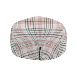 ScotsTee Shop Scottish Shaw Women's Dress Ancient Clan Crest Tartan Jeff Cap Tartan Flat Cap