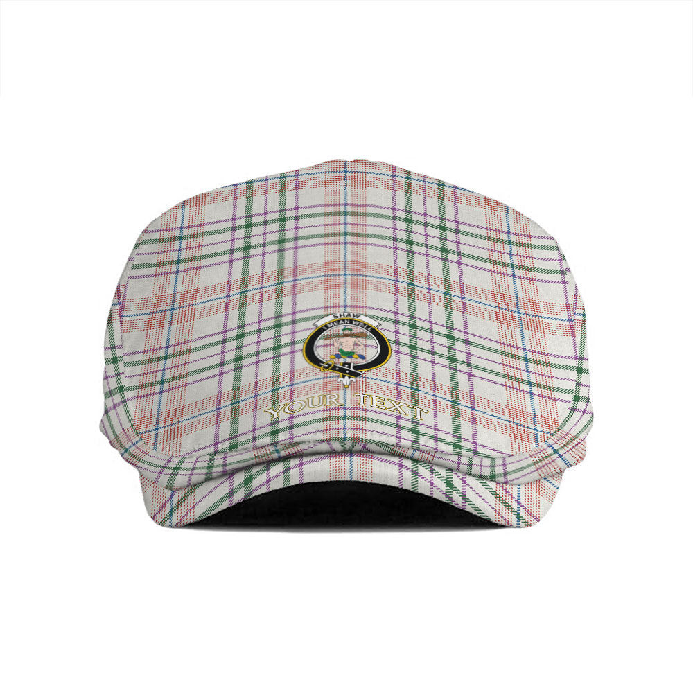 ScotsTee Shop Scottish Shaw Women's Dress Ancient Clan Crest Tartan Jeff Cap Tartan Flat Cap