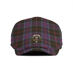 ScotsTee Shop Scottish Nairn Weathered Clan Crest Tartan Jeff Cap Tartan Flat Cap