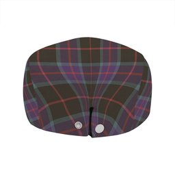 ScotsTee Shop Scottish Nairn Weathered Clan Crest Tartan Jeff Cap Tartan Flat Cap