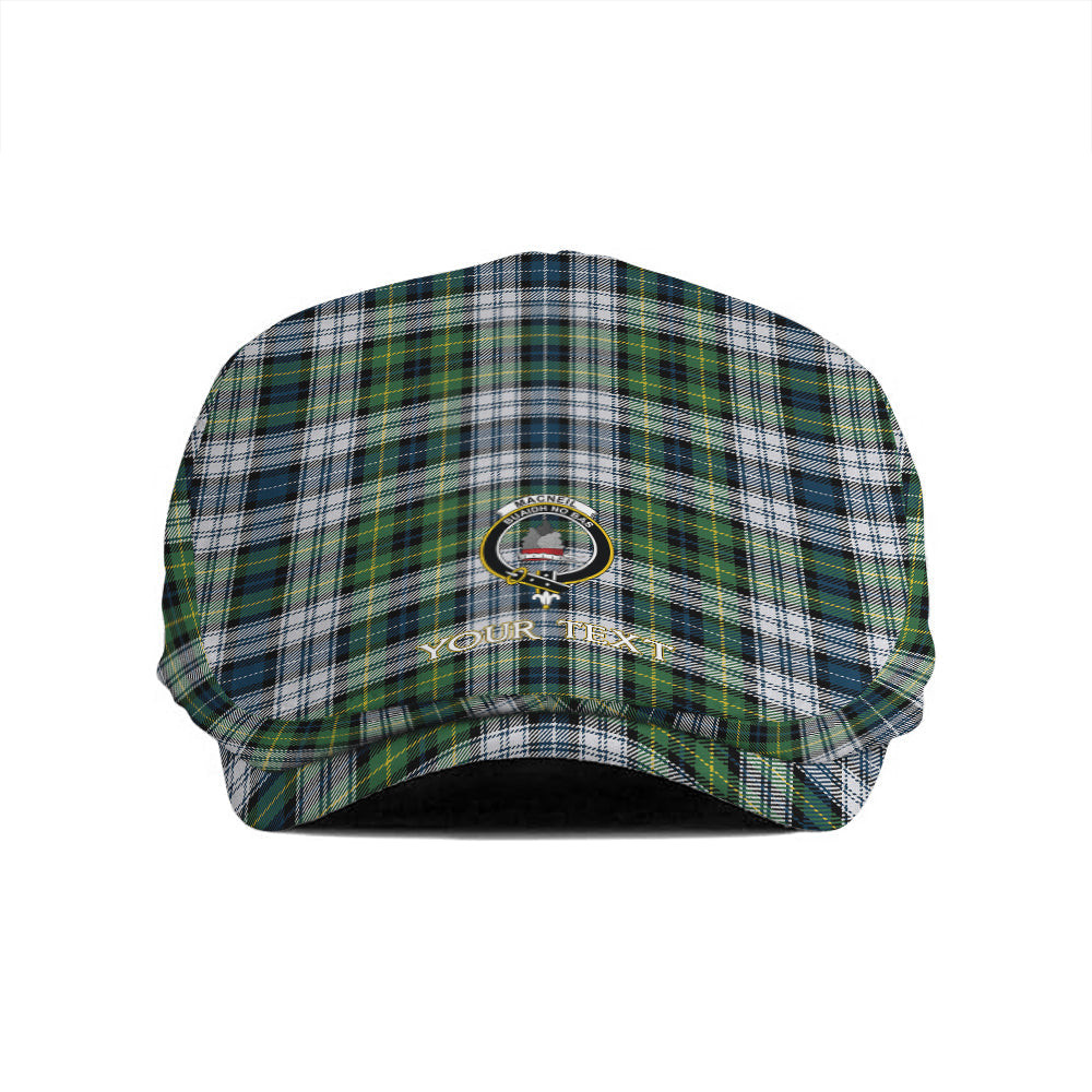 ScotsTee Shop Scottish MacNeil of Barra (MacNeil MacNeill) Paton Dress Modern Clan Crest Tartan Jeff Cap Tartan Flat Cap