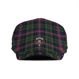 ScotsTee Shop Scottish MacNeil of Colonsay (MacNeil of Barra of Colonsay) (Highland Society of London) Modern Clan Crest Tartan Jeff Cap Tartan Flat Cap