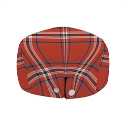 ScotsTee Shop Scottish Ramsay Angus & Mearns Ancient Clan Crest Tartan Jeff Cap Tartan Flat Cap