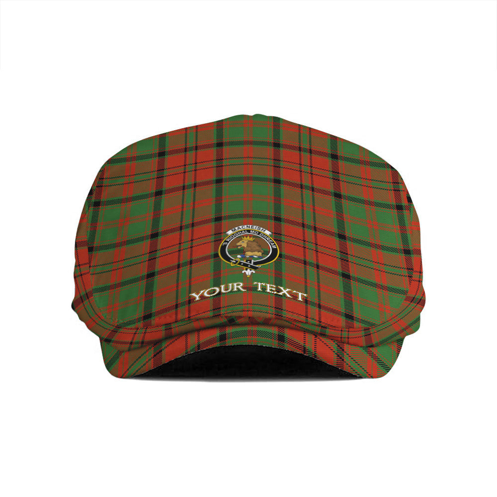 ScotsTee Shop Scottish MacNeish Ancient Clan Crest Tartan Jeff Cap Tartan Flat Cap