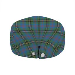 ScotsTee Shop Scottish Wood Ancient Clan Crest Tartan Jeff Cap Tartan Flat Cap