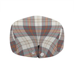 ScotsTee Shop Scottish Walker Dress Weathered Clan Crest Tartan Jeff Cap Tartan Flat Cap