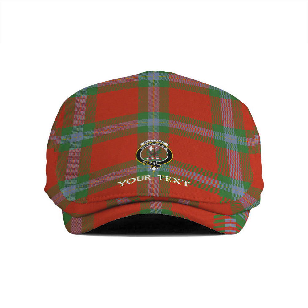 ScotsTee Shop Scottish MacLaine of LochBuie (Cockburn) (MacLaine of LochBuie) Ancient Clan Crest Tartan Jeff Cap Tartan Flat Cap