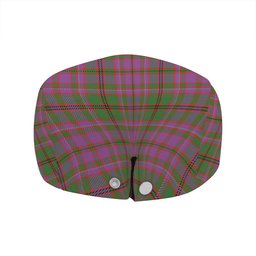 ScotsTee Shop Scottish MacIntyre of Glenorchy Ancient Clan Crest Tartan Jeff Cap Tartan Flat Cap