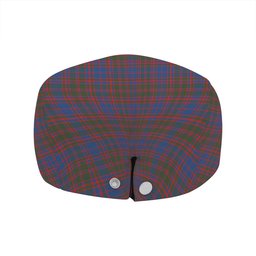 ScotsTee Shop Scottish MacIntyre of Littleport Modern Clan Crest Tartan Jeff Cap Tartan Flat Cap
