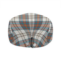 ScotsTee Shop Scottish Walker Dress Ancient Clan Crest Tartan Jeff Cap Tartan Flat Cap