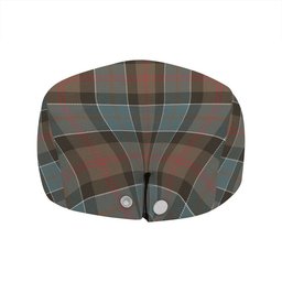 ScotsTee Shop Scottish Paterson Weathered Clan Crest Tartan Jeff Cap Tartan Flat Cap