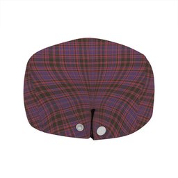 ScotsTee Shop Scottish MacIntyre of Littleport Weathered Clan Crest Tartan Jeff Cap Tartan Flat Cap