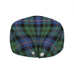 ScotsTee Shop Scottish MacNeil of Barra Old (MacNeill Old) Modern Clan Crest Tartan Jeff Cap Tartan Flat Cap