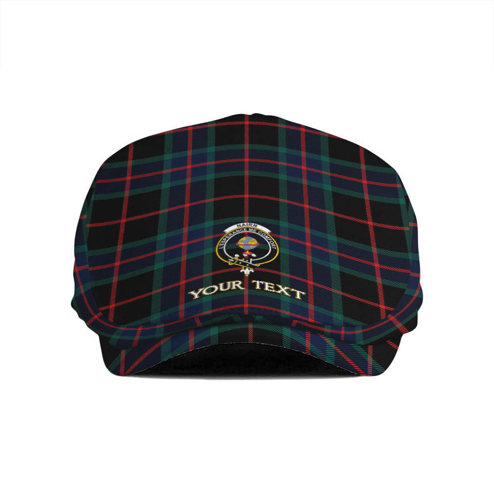 ScotsTee Shop Scottish Nairn Modern Clan Crest Tartan Jeff Cap Tartan Flat Cap
